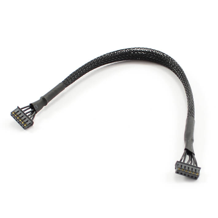 ET0396B Etronix Brushless Motor Sensor Wire W/Braided Sleeve 150mm ET0396B - Image 1