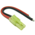 Etronix Male Micro Tamiya Connector With 10Cm 18Awg Silicone Wire ET0626