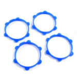 Fastrax 1/8Th Rubber Tyre Bands (2) Blue FAST0175 - Image 3