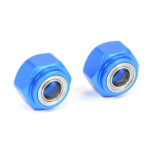 Fastrax Aluminium Front Wheel 12mm Hex Adaptors W/Brg (Pr) FAST0177B