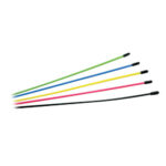 Fastrax Multi Coloured Assorted Antenna Tubes 6Pcs FAST103-6