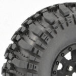 Fastrax 1:10 Crawler Rocko 1.9 Mounted Scale Wheel Black FAST1255B