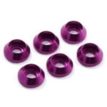 Fastrax M3 Cap Washer Purple (6) FAST143P