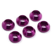 FAST143P Fastrax M3 Cap Washer Purple (6) FAST143P - Image 1