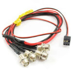 Fastrax Red Headlights (4Pc) FAST199R-4