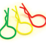 Fastrax Flourescent Pink Large Clips FAST213FP