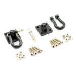 Fastrax Metal Bumper Shackles & Mounting Bracket 2Pcs FAST2320BK