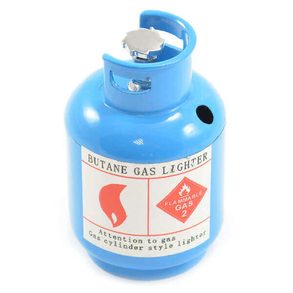 FAST2349B Fastrax Scale Painted Alloy Gas Bottle Blue FAST2349B - Image 1