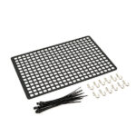 Fastrax Scale Rubber Net 22Cm X 14.5Cm Black FAST2370BK