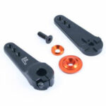 Fastrax 15T Jumbo Black Alum 3-In-1 Servo Horn (Sav/Mul/Hi) FAST321B