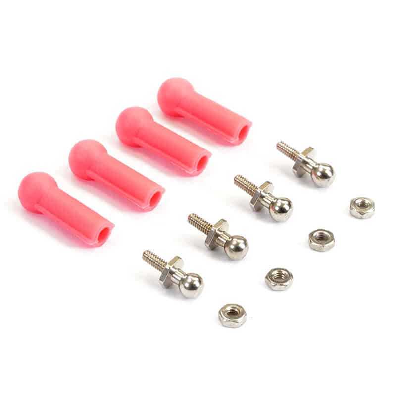 fast45r Fastrax Ball Cups (4) Red W/Ball FAST45R - Image 1