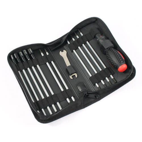 FAST607 Fastrax 19-In-1 Tool Bag 3Xslot,3X Ph 6Xhex,4Xnut 1X 5/8mm Wrench FAST607 - Image 1