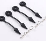 Fastrax Body Pin Holder/Body Protector 4Pcs Large Black FAST889BK