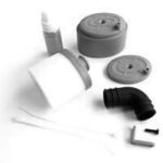 Fastrax Waterproof Air Filter 1/8Th W/Air Filter Oil - Black FAST93BK