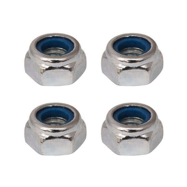 FASTM3 Fastrax M3 Silver Nyloc Nuts FASTM3 - Image 1