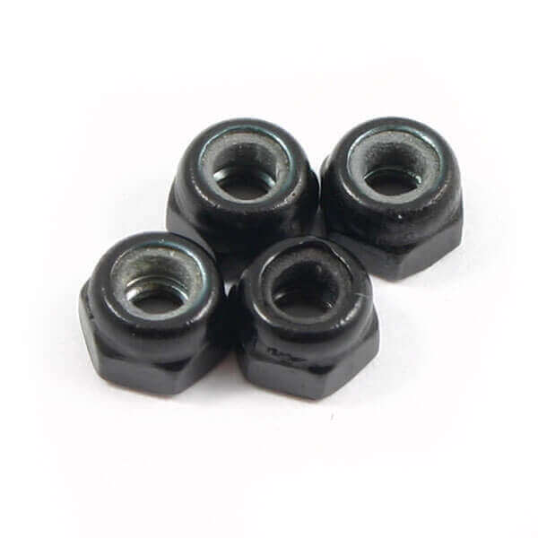 FASTM3BK Fastrax M3 Black Locknuts FASTM3BK - Image 1