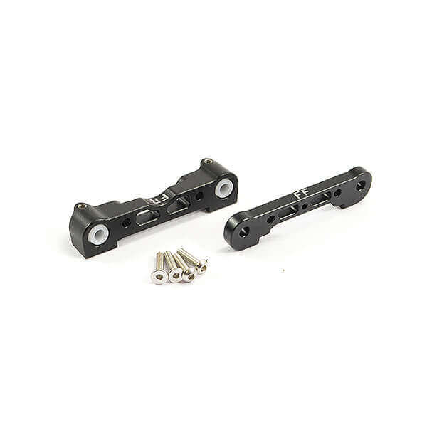 FTAR007BK Fastrax Arrma Front Alu Lower Sus.Mounts-Kra/Out/Sen/Typ FTAR007BK - Image 1