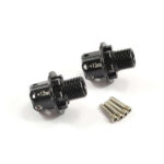 Fastrax Arrma Alu 13mm Hex Adaptors (Pr) - Kra/Sen/Typ FTAR014BK