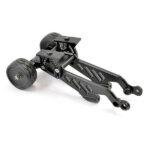 Fastrax Arrma Rear Wheelie Bar /Wing Mount Kra/Out/Typ/Talv3 FTAR017BK