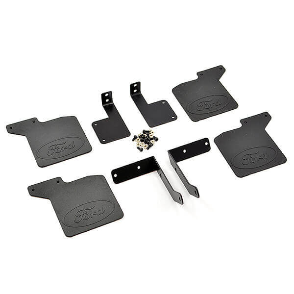 FTTX342 Fastrax Trx-4 Rubber Mudflaps & Alloy Mounts For Bronco FTTX342 - Image 1