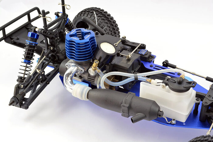 FTX Zorro 1/10 Nitro Trophy Truck 4Wd RTR Blue FTX5542B - Image 11