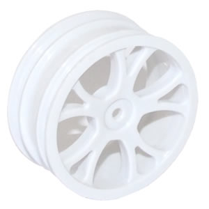 FTX6305W FTX Vantage Front Buggy Wheel 2Pcs - White FTX6305W - Image 1