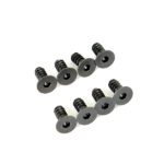 FTX Zorro Flat Head Hex Screw M4X10mm Self Tapping (6Pc) FTX6961