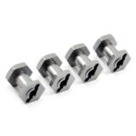 FTX Outback Wheel Hex Adaptors W/2X10 Pins (4Pcs) FTX8167