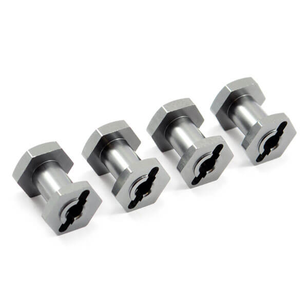 FTX8167 FTX Outback Wheel Hex Adaptors W/2X10 Pins (4Pcs) FTX8167 - Image 1
