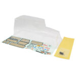 FTX Outback Tundra Clear Lexan Bodyshell W/Mask & Decals FTX8187