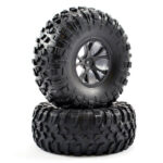 FTX Outlaw Pre-Mounted Wheels & Tyres - Black FTX8335B