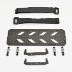 FTX Fury X Carbon Fibre Battery Tray & Velcro Straps FTX9248