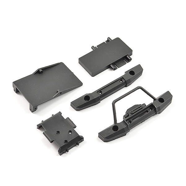 FTX9300 FTX Mini Outback 2.0 Fr/Rr Bumpers & Electronics Mounts FTX9300 - Image 1