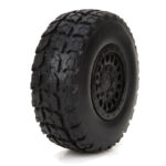 ECX FF/RR Premount Tire: 1/18 4WD Torment (2) ECX41001