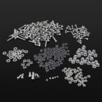 Gmade Gs01 Stainless Steel Hex Bolts & Nuts For Gs01 4-Link GM30036