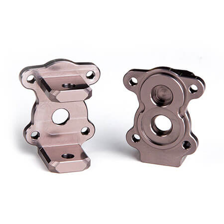 GM30053 Gmade Alum C-Hub Carrier (2) Titanium Gray R1 Axle GM30053 - Image 1
