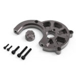 Gmade Gr01 Aluminum Motor Mount Set (Titanium Gray) GM30084