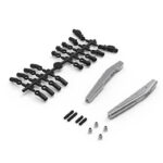 Gmade Gr01 Aluminum Trailing Arm (Silver) GM30106