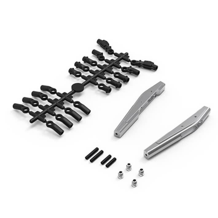GM30106 Gmade Gr01 Aluminum Trailing Arm (Silver) GM30106 - Image 1