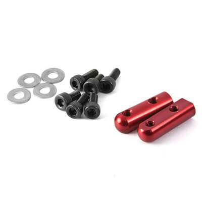 GM51126R Gmade Aluminum Servo Mount Red (2) GM51126R - Image 1