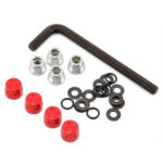 Gmade 1.9 Rh01 Wheel Hubs Red (4) GM70111