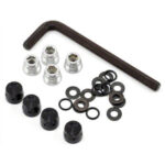 Gmade 1.9 Rh01 Wheel Hubs Black (4) GM70114