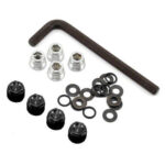Gmade 1.9 Rh04 Wheel Hubs Black (4) GM70144