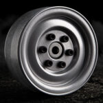 Gmade 1.9 Sr03 Beadlock Wheels (Semigloss Silver) (2) GM70182