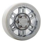 Gmade 1.9 Nr02 Beadlock Wheels (Chrome) (2) GM70265