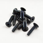 HoBao M3X12mm Hex Socket Csk Tapping Screws H31312T