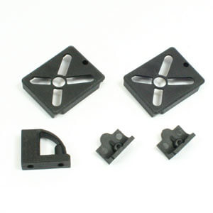 H41018 HoBao H4E Radio Tray & Servo Mount H41018 - Image 1