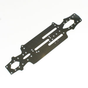 H41058 HoBao H4E Chassis Carbon Fibre 2.3 mm H41058 - Image 1
