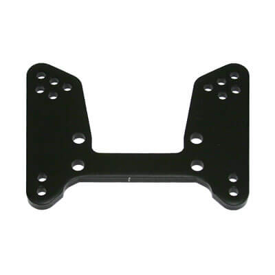 H87025B HoBao Hyper 7 Front Shock Tower Black H87025B - Image 1