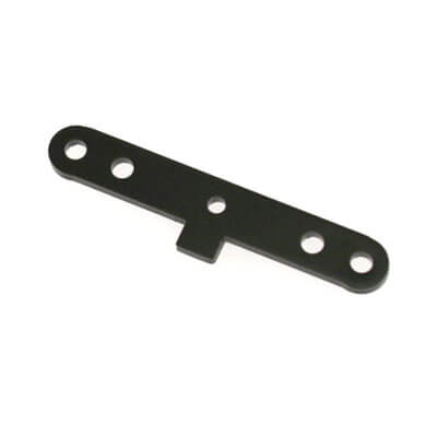 H87029B HoBao Hyper 7 Front Alum. Suspension Plate Black H87029B - Image 1